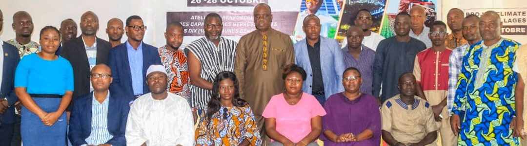 Strengthening capacities for communal development and climate action plans in Togo